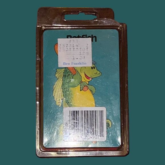 1988 Vintage Western Publishing Co Fish Card Game Complete - Picture 2 of 2